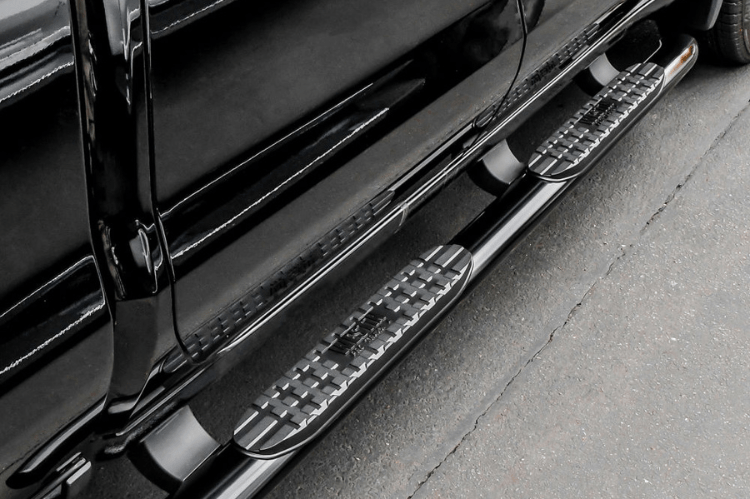 Westin 21-53720 GMC Sierra 2500HD/3500HD 2015-2019 Pro Traxx 5 Oval Nerf Bars Crew Cab - Polished Stainless Steel