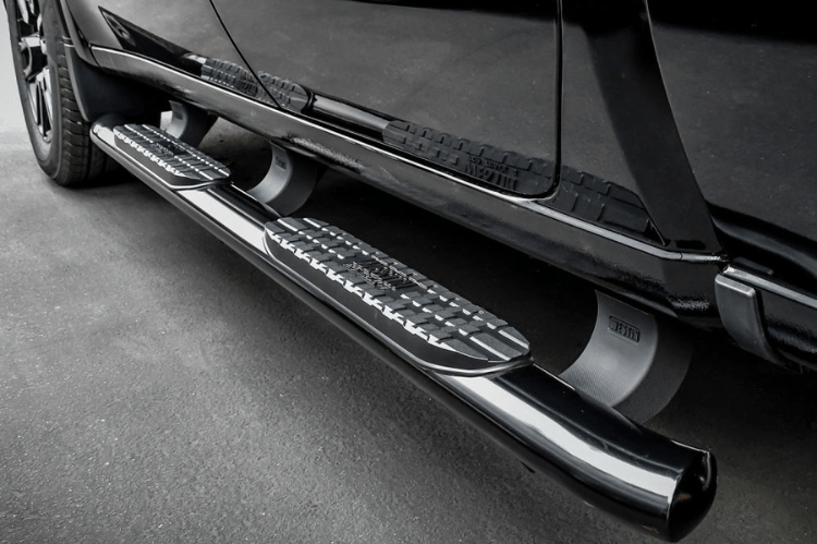 Westin 21-53725 GMC Sierra 2500HD/3500HD 2015-2019 Pro Traxx 5 Oval Nerf Bars Crew Cab - Black