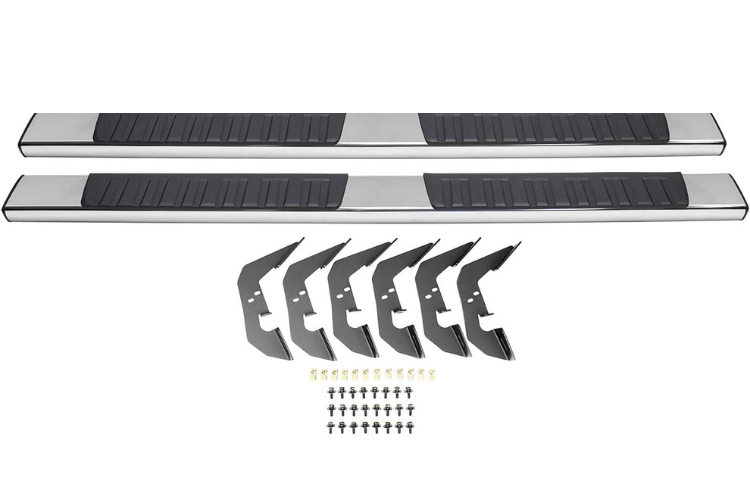 Westin 28-71020 GMC Sierra 2500HD/3500HD 2007-2019 R7 Nerf Bars Double/Extended Cab - Stainless Steel