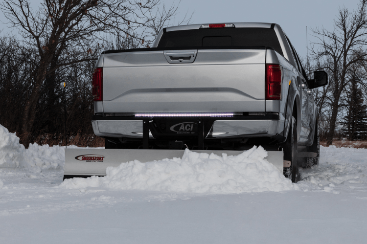 Access 80670 SnowSport 180 truck snow plow, a reliable residential snow plow and easy-to-use snow plow attachment for truck