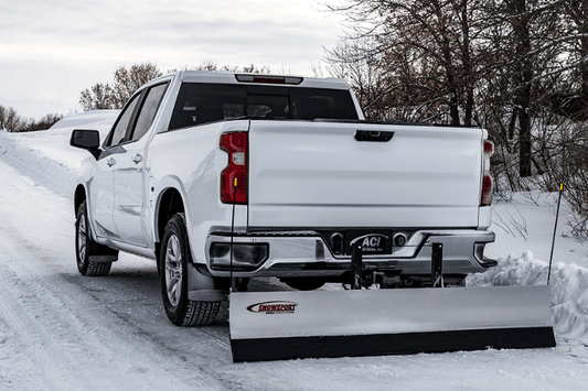 Access 80670 SnowSport 180 truck snow plow, a reliable residential snow plow and easy-to-use snow plow attachment for truck