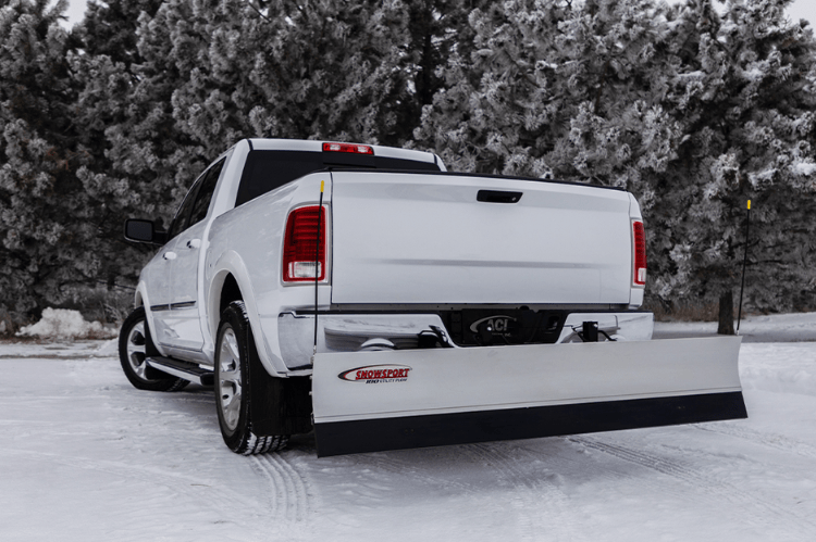 Access 80670 SnowSport 180 truck snow plow, a reliable residential snow plow and easy-to-use snow plow attachment for truck