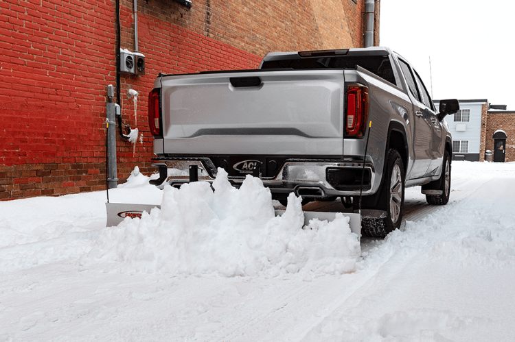 Access 80670 SnowSport 180 truck snow plow, a reliable residential snow plow and easy-to-use snow plow attachment for truck