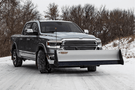 Access 80674 SnowSport HD truck snow plow with 96" blade, a durable residential snow plow attachment for truck, ideal for home use and winter driveway clearing