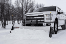 Access 80674 SnowSport HD truck snow plow with 96" blade, a durable residential snow plow attachment for truck, ideal for home use and winter driveway clearing