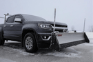 Access 80674 SnowSport HD truck snow plow with 96" blade, a durable residential snow plow attachment for truck, ideal for home use and winter driveway clearing
