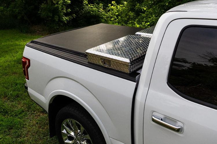 Access Toolbox soft roll up tonneau cover 62199 for 2007 Chevy Silverado 2500HD Classic durable access toolbox edition cover