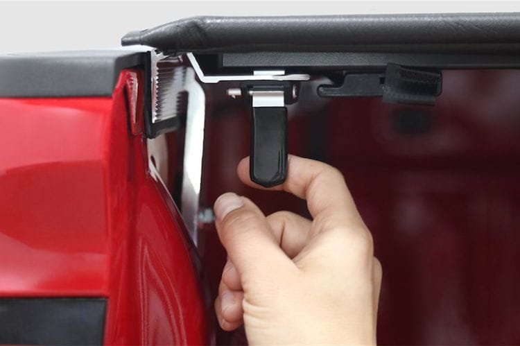 Access TonnoSport soft roll up tonneau cover 22020369 for 2019-2026 Chevy Silverado 1500 durable tonnosport roll up bed cover