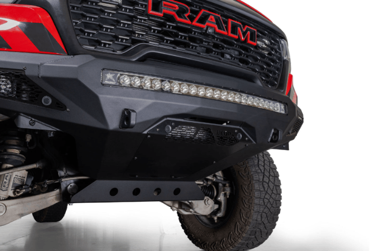 ADD Stealth Fighter front bumper F630153030103 for 2025-2026 Ram 1500, designed for off-road durability and rugged protection.