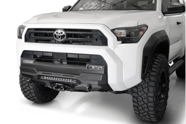 ADD Stealth center mount front winch bumper F710343070103 for 2025–2026 Toyota 4Runner, steel construction for rugged protection.