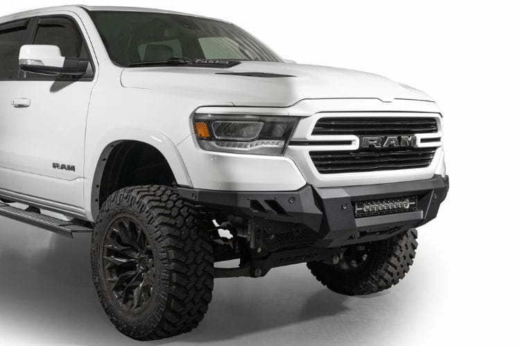 ADD Black Label front bumper F550305080103 for 2019-2024 Ram 1500 durable Addictive Desert Designs Black Label bumper