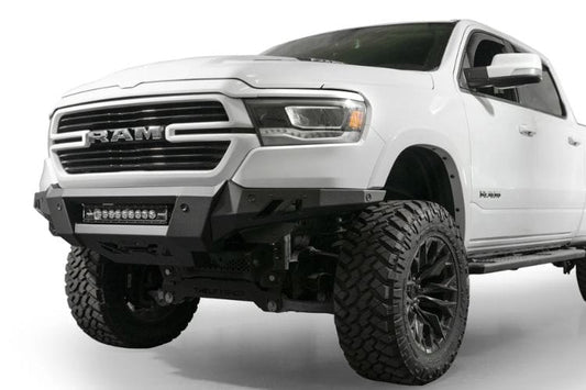 ADD Black Label front bumper F550305080103 for 2019-2024 Ram 1500 durable Addictive Desert Designs Black Label bumper