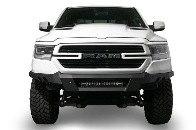 ADD Black Label front bumper F550305080103 for 2019-2024 Ram 1500 durable Addictive Desert Designs Black Label bumper