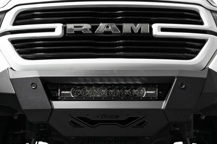 ADD Black Label front bumper F550305080103 for 2019-2024 Ram 1500 durable Addictive Desert Designs Black Label bumper