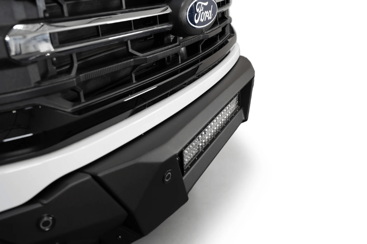 Addictive Desert Designs crafted the Black Label F1900305080103, a durable ADD bumper designed to upgrade the 2024 Ford F150 with style and strength