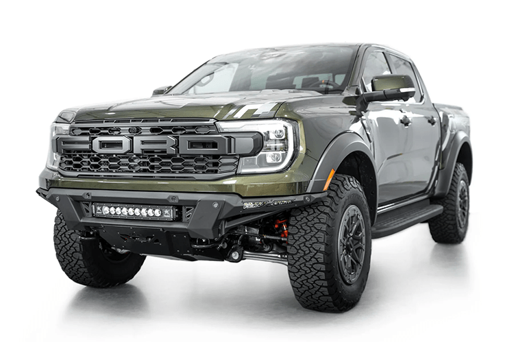 ADD Phantom Front Bumper Non-Winch with Sensors for 2024 Ford Ranger