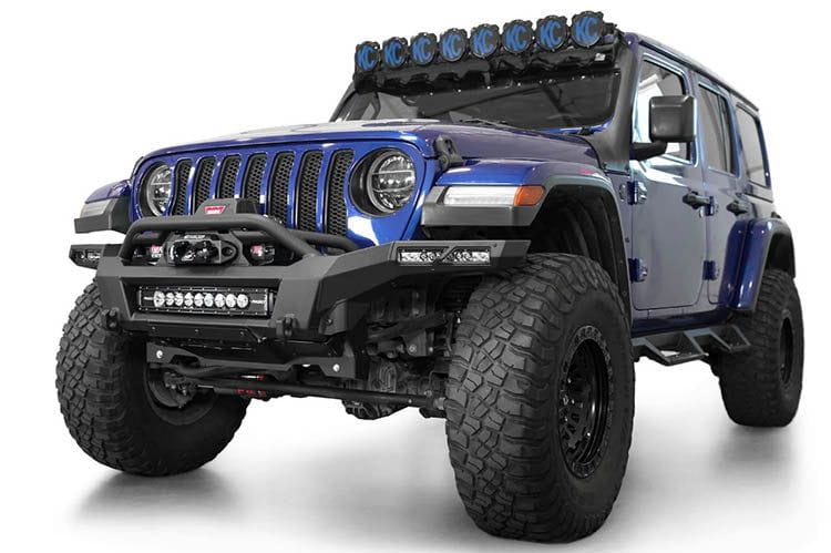 ADD F980335070103 Jeep Wrangler JL 2018-2024 Phantom Front Bumper Winch Ready