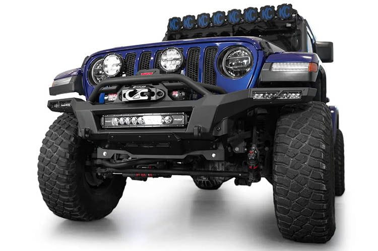 ADD F980335070103 Jeep Wrangler JL 2018-2024 Phantom Front Bumper Winch Ready