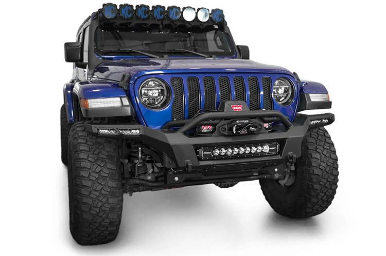 ADD F980335070103 Jeep Wrangler JL 2018-2024 Phantom Front Bumper Winch Ready