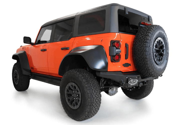 2023 Bronco Raptor Rear ADD R26012NA0103 Ford Bronco Raptor 2022-2026 Rock Fighter Rear Bumper ...