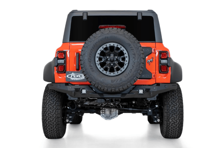 ADD R260141090103 Ford Bronco Raptor 2022-2024 Bomber Rear Bumper with Sensor Cutouts