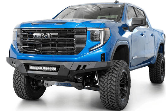 ADD F480300010103 GMC Sierra 1500 2022-2024 Black Label Front Bumper (Compatible with Supercruise)