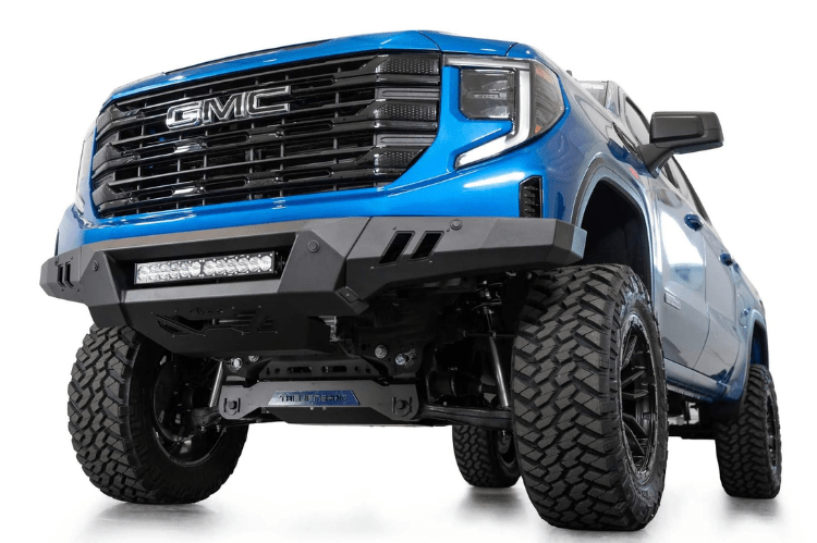 ADD F480300010103 GMC Sierra 1500 2022-2024 Black Label Front Bumper (Compatible with Supercruise)