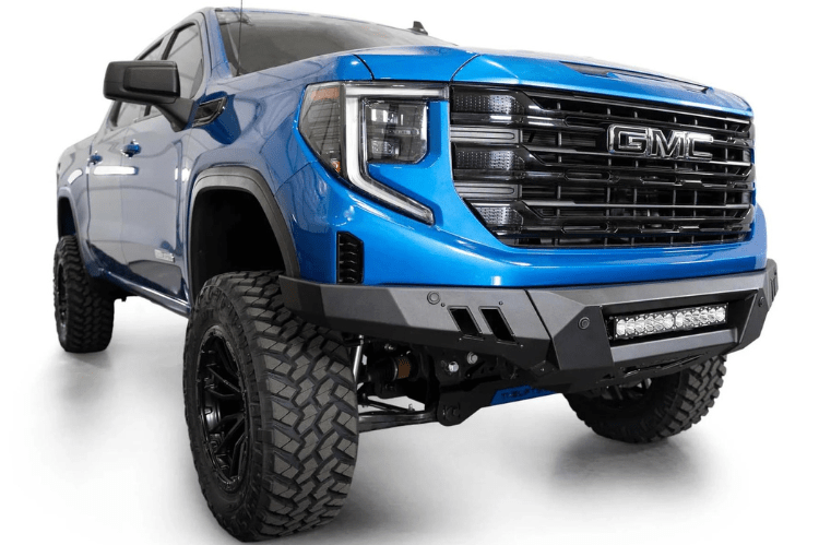 ADD F480300010103 GMC Sierra 1500 2022-2025 Black Label Front Bumper (Compatible with Supercruise)