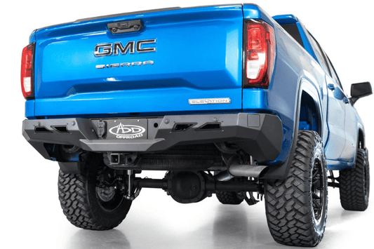 ADD R14020NA0103 GMC Sierra 1500 2022-2024 Black Label Rear Bumper (Not Compatible with Supercruise)