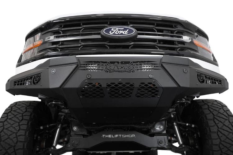 ADD HoneyBadger front bumper F1900111040103 for 2024+ Ford F150 durable Addictive Desert Designs HoneyBadger bumper protection