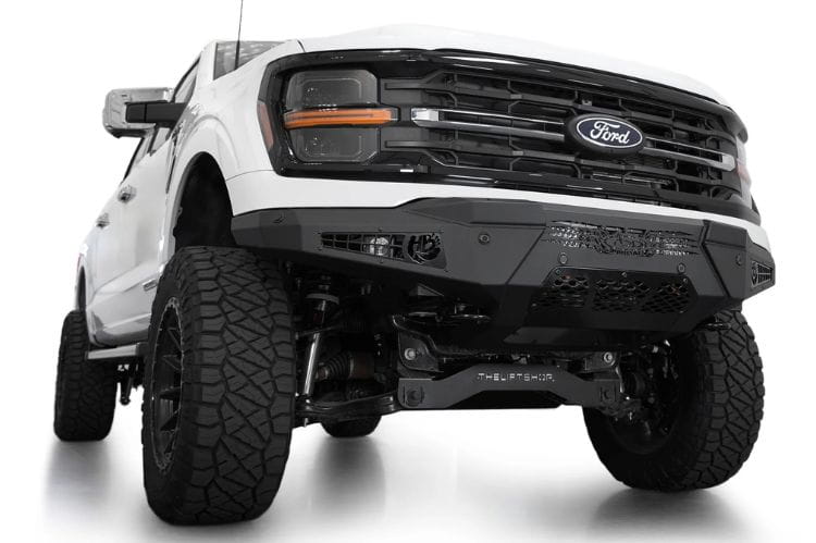 ADD HoneyBadger front bumper F1900111040103 for 2024+ Ford F150 durable Addictive Desert Designs HoneyBadger bumper protection