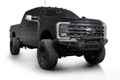 ADD HoneyBadger front bumper F810211770103 installed on 2023–2025 Ford F250 F350 Super Duty truck