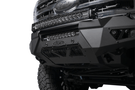 ADD HoneyBadger front bumper F810211770103 installed on 2023–2025 Ford F250 F350 Super Duty truck