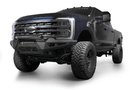 ADD HoneyBadger front bumper F810211770103 installed on 2023–2026 Ford F250 F350 Super Duty truck