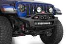 ADD Phantom Stubby winch front bumper on a 2020–2026 Jeep Wrangler JL built for off-road performance