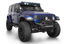 ADD Phantom Stubby winch front bumper on a 2020–2026 Jeep Wrangler JL built for off-road performance