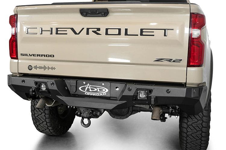 ADD R120081090103 Chevy Silverado 1500 2022-2024 Stealth Fighter Rear Bumper Non Winch