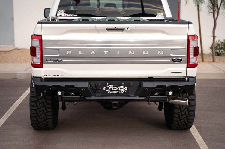 Fp43613 Rear ADD R19020NA0103 Ford F150 2021-2023 Black Label Rear Bumper – BumperOnly