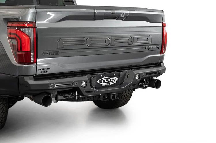 F150 Rear ADD R210121090103 Ford F150 Raptor 2021-2026 Rock Fighter Rear Bumper ...