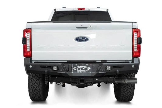 ADD R810141090103 Ford Superduty 2023-2025 Bomber Rear Bumper with Sensor Cutouts