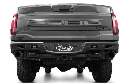 ADD Race rear bumper R210225090103 for 2021-2026 Ford F150 Raptor durable steel race rear bumper black protection finish