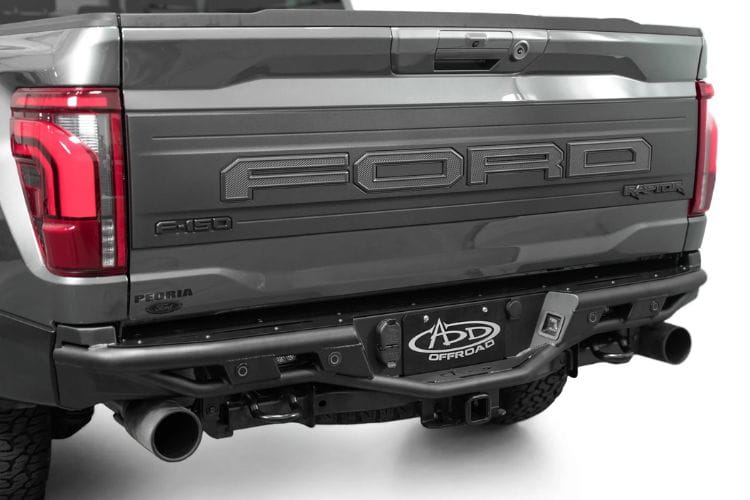 ADD Race rear bumper R210225090103 for 2021-2026 Ford F150 Raptor durable steel race rear bumper black protection finish