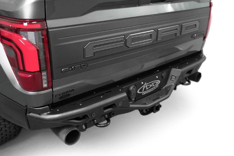 ADD Race rear bumper R210225090103 for 2021-2026 Ford F150 Raptor durable steel race rear bumper black protection finish