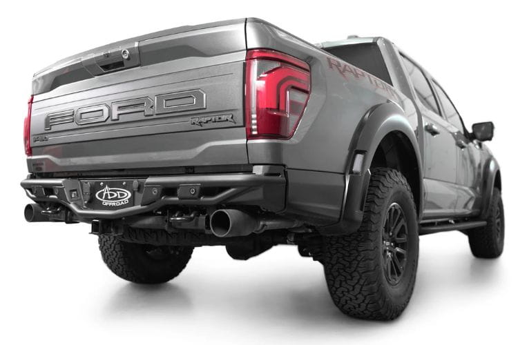 ADD Race rear bumper R210225090103 for 2021-2026 Ford F150 Raptor durable steel race rear bumper black protection finish