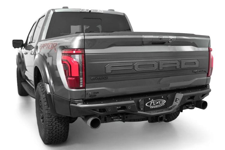 ADD Race rear bumper R210225090103 for 2021-2026 Ford F150 Raptor durable steel race rear bumper black protection finish