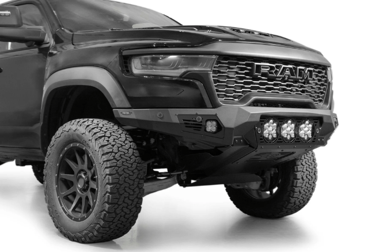 ADD F630014100103 Dodge Ram 1500 RHO 2025 Bomber aftermarket front bumper – a heavy-duty truck bumper for a durable and stylish truck front end upgrade