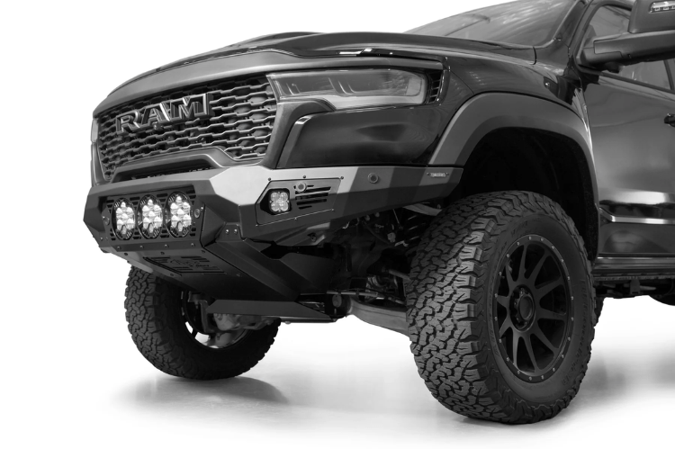 ADD F630014100103 Dodge Ram 1500 RHO 2025 Bomber aftermarket front bumper – a heavy-duty truck bumper for a durable and stylish truck front end upgrade