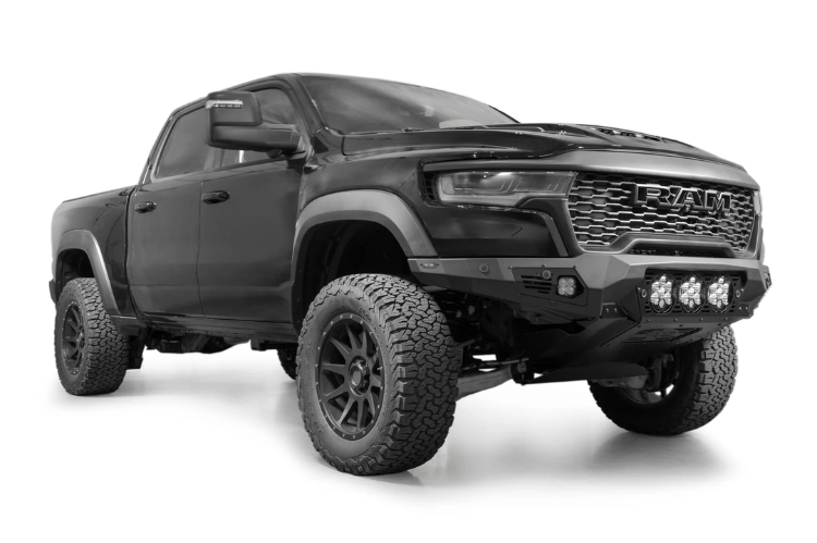 ADD F630014100103 Dodge Ram 1500 RHO 2025 Bomber aftermarket front bumper – a heavy-duty truck bumper for a durable and stylish truck front end upgrade