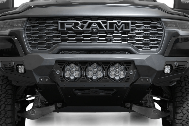 ADD F630014100103 Dodge Ram 1500 RHO 2025 Bomber aftermarket front bumper – a heavy-duty truck bumper for a durable and stylish truck front end upgrade