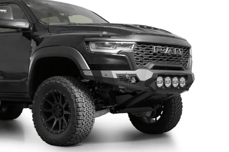 ADD F630014110103 Bomber front bumper for Dodge Ram 1500 RHO 2025 – a heavy-duty aftermarket bumper for custom truck front ends and off-road durability